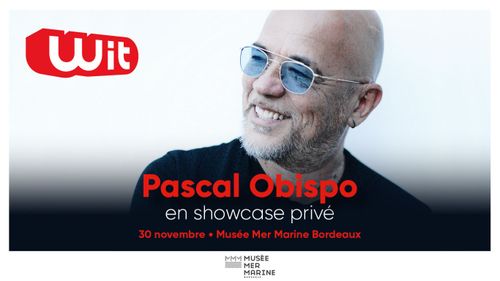 Pascal Obispo : gagnez vos places pour son showcase privé Wit FM à...